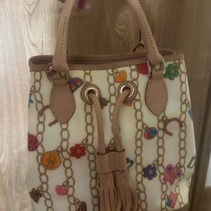 Dooney & Bourke Colorful Chain Pattern Women's Bag